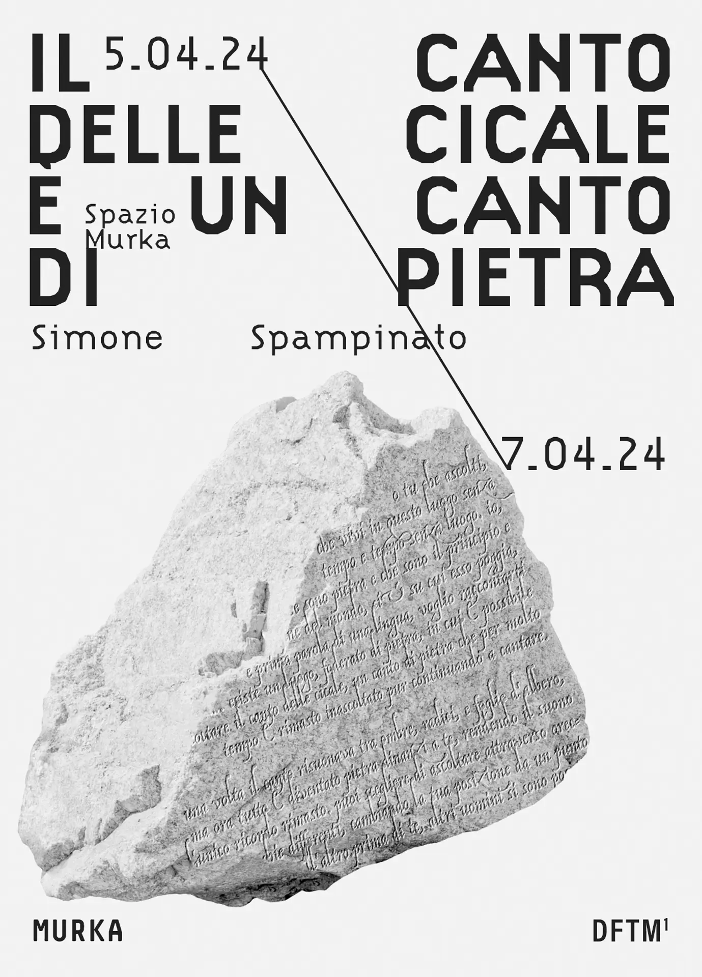 Il canto delle cicale è un canto di pietra